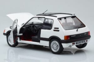 Peugeot 205 GTi 1.6 Bianco Norev 1:18 184849 Pressofusione — immagine 5 di 8