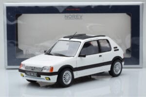 Peugeot 205 GTi 1.6 Bianco Norev 1:18 184849 Pressofusione — immagine 8 di 8