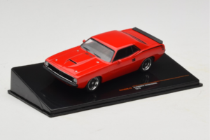 Plymouth Barracuda Rosso IXO 1:43 CLC592N Pressofusione — immagine 2 di 4
