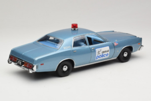 Plymouth Fury Beverly Hills PD Blu GreenLight 1:18 19069 Pressofusione — immagine 3 di 8