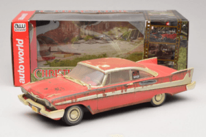 Plymouth Fury Rosso Christine Versione Sporca Auto World 1:18 AWSS119/06 Pressofusione — immagine 8 di 8