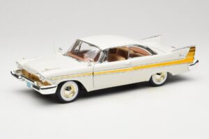 Plymouth Fury Bianco Anson 1:18 30398 Pressofusione