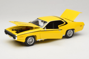 Plymouth Satellite Daisy Dukes of Hazzard Auto World 1:18 AWSS105/06 Pressofusione — immagine 2 di 8