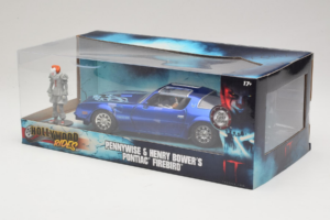 Pontiac Firebird Pennywise With Figure Jada 1:24 31118 Pressofusione — immagine 3 di 3