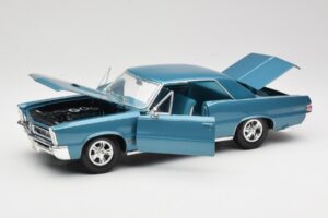 Pontiac GTO Hurst Edition Blu Maisto 1:18 531885 Pressofusione — immagine 2 di 8