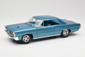 Pontiac GTO Hurst Edition Blu Maisto 1:18 531885 Pressofusione