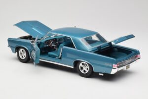 Pontiac GTO Hurst Edition Blu Maisto 1:18 531885 Pressofusione — immagine 5 di 8
