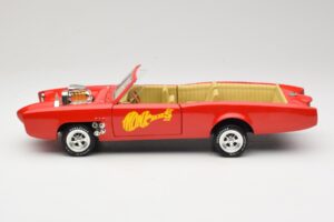 Pontiac GTO Monkeemobile Rosso ERTL 1:18 33150 Pressofusione — immagine 4 di 8