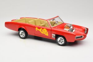 Pontiac GTO Monkeemobile Rosso ERTL 1:18 33150 Pressofusione — immagine 6 di 8