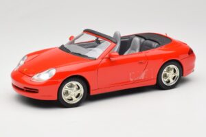 Porsche 911 996 Cabriolet Rosso Mira 1:18 6930 Pressofusione