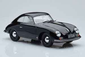Porsche 356 Nero Norev 1:18 187451 Pressofusione — immagine 4 di 6