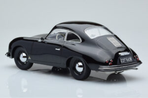 Porsche 356 Nero Norev 1:18 187451 Pressofusione — immagine 5 di 6