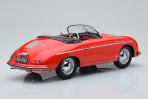 Porsche 356 Speedster Rosso Norev 1:18 187461 Pressofusione — immagine 2 di 6