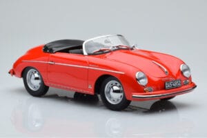 Porsche 356 Speedster Rosso Norev 1:18 187461 Pressofusione — immagine 4 di 6