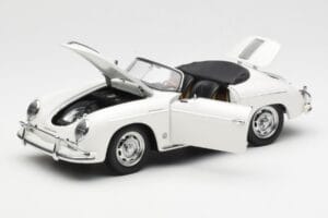 Porsche 356A Speedster Bianco AUTOart 1:18 77862 Pressofusione — immagine 2 di 8