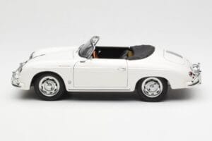 Porsche 356A Speedster Bianco AUTOart 1:18 77862 Pressofusione — immagine 4 di 8