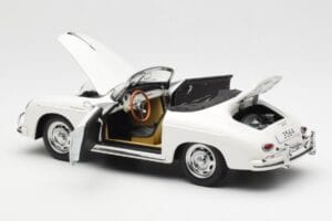 Porsche 356A Speedster Bianco AUTOart 1:18 77862 Pressofusione — immagine 5 di 8