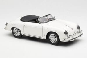 Porsche 356A Speedster Bianco AUTOart 1:18 77862 Pressofusione — immagine 6 di 8