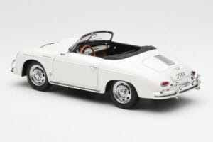 Porsche 356A Speedster Bianco AUTOart 1:18 77862 Pressofusione — immagine 7 di 8