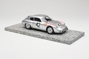 Porsche 356B 1600 GS Carrera GTL Abarth #42 H. Herrmann / H. Linge Targa Florio 1962 Minichamps 1:18 107626842 Resina — immagine 4 di 6