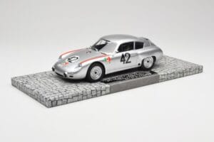 Porsche 356B 1600 GS Carrera GTL Abarth #42 H. Herrmann / H. Linge Targa Florio 1962 Minichamps 1:18 107626842 Resina