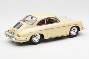 Porsche 356B Carrera 2 Avorio GT Spirit 1:18 GT010ZM Resina — immagine 2 di 6