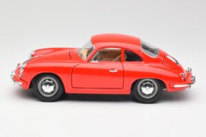 Porsche 356B Rosso Bburago 1:18 3021 Pressofusione — immagine 4 di 8