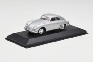 Porsche 356B Coupé Argento Minichamps 1:43 400064321 Pressofusione — immagine 2 di 4