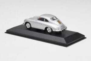 Porsche 356B Coupé Argento Minichamps 1:43 400064321 Pressofusione — immagine 3 di 4