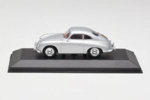 Porsche 356B Coupé Argento Minichamps 1:43 400064321 Pressofusione
