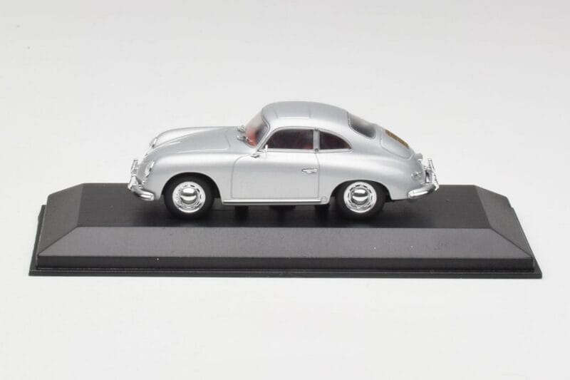 Porsche 356B Coupé Argento Minichamps 1:43 400064321 Pressofusione