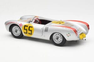 Porsche 550-1500 RS Spyder #55 H. Herrmann Carrera Panamericana 1954 AUTOart 1:18 85470 Pressofusione — immagine 7 di 8