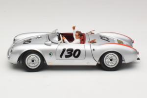 Porsche 550 A Spyder Little Bastard James Dean Schuco 1:18 450033200 Pressofusione — immagine 4 di 8