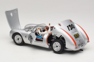 Porsche 550 A Spyder Little Bastard James Dean Schuco 1:18 450033200 Pressofusione — immagine 5 di 8