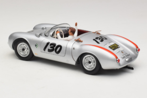 Porsche 550 A Spyder Little Bastard James Dean Schuco 1:18 450033200 Pressofusione — immagine 7 di 8