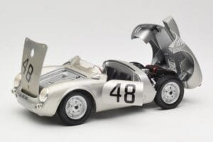 Porsche 550A Spyder #48 Sports Prototype 1955 Maisto 1:18 50341 Pressofusione — immagine 2 di 8