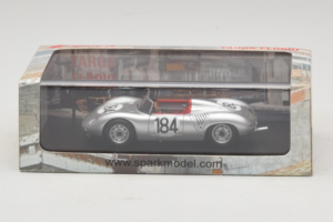 Porsche 718 RS 60 #184 J. Bonnier / H. Herrmann Winner Targa Florio 1960 Spark 1:43 43TF60 Resina — immagine 4 di 4