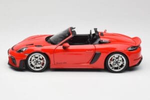 Porsche 718 Spyder RS Guards Red Norev 1:18 187271 Pressofusione — immagine 4 di 8