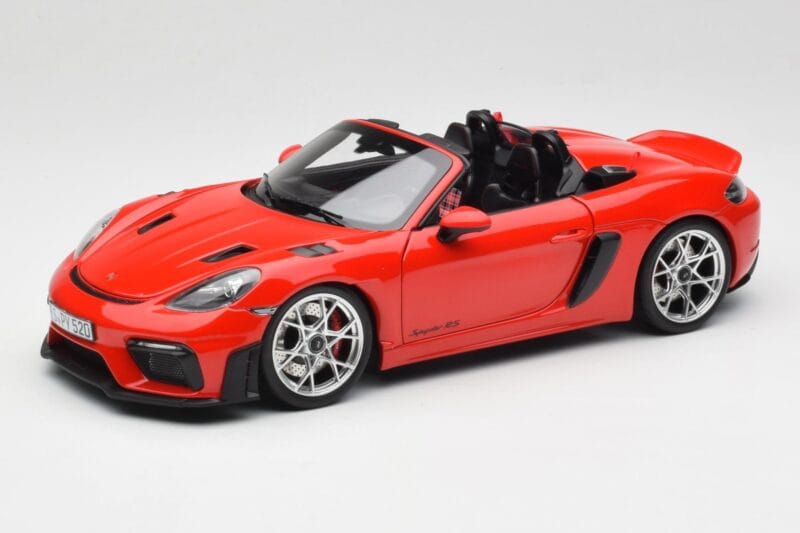 Porsche 718 Spyder RS Guards Red Norev 1:18 187271 Pressofusione