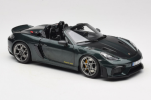 Porsche 718 Spyder RS Weissach Pack Forest Green Norev 1:18 187272 Pressofusione — immagine 6 di 8