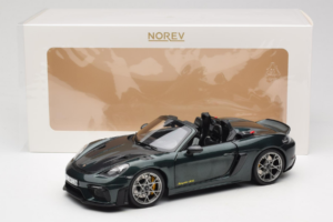 Porsche 718 Spyder RS Weissach Pack Forest Green Norev 1:18 187272 Pressofusione — immagine 8 di 8
