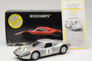 Porsche 904 GTS #1 Japan Grand Prix 1964 Minichamps 1:18 183646701 Pressofusione — immagine 8 di 8