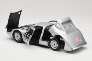 Porsche 904 GTS #150 E. Bohringer Rally Monte Carlo 1965 Class Winner Minichamps 1:18 180656750 Pressofusione — immagine 5 di 8
