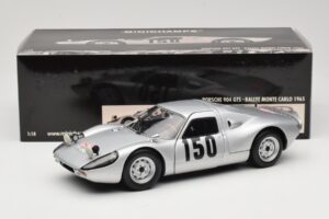 Porsche 904 GTS #150 E. Bohringer Rally Monte Carlo 1965 Class Winner Minichamps 1:18 180656750 Pressofusione — immagine 8 di 8
