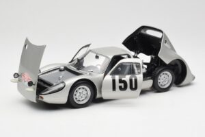 Porsche 904 GTS #150 E. Bohringer / R. Wutherich Rally Monte Carlo Class Winners 1965 Minichamps 1:18 180656750-O Pressofusio — immagine 2 di 8