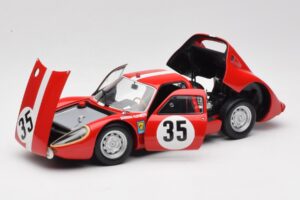 Porsche 904 GTS #35 H. Muller 24 Hours of Le Mans 1964 Minichamps 1:18 180646735 Pressofusione — immagine 2 di 8