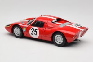 Porsche 904 GTS #35 H. Muller 24 Hours of Le Mans 1964 Minichamps 1:18 180646735 Pressofusione — immagine 7 di 8