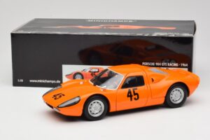 Porsche 904 GTS #45 B. Pon / Koch 1000km Nurburgring 1964 Minichamps 1:18 180646745 Pressofusione — immagine 8 di 8