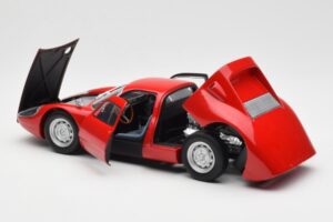 Porsche 904 GTS Rosso Minichamps 1:18 180067720 Pressofusione — immagine 5 di 7