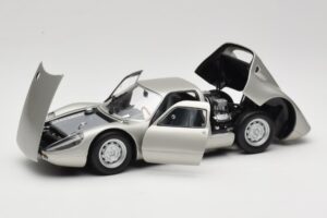 Porsche 904 GTS Argento Minichamps 1:18 180067722 Pressofusione — immagine 2 di 8
